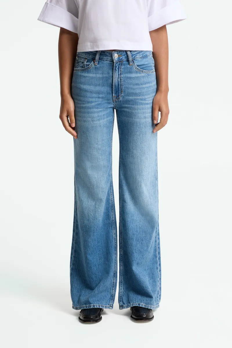 Kings Of Indigo Kings of Indigo Damen vegan Jeans Jane Hopcete Electric Mid Blue, Blau, – Produktbild 1 von 2