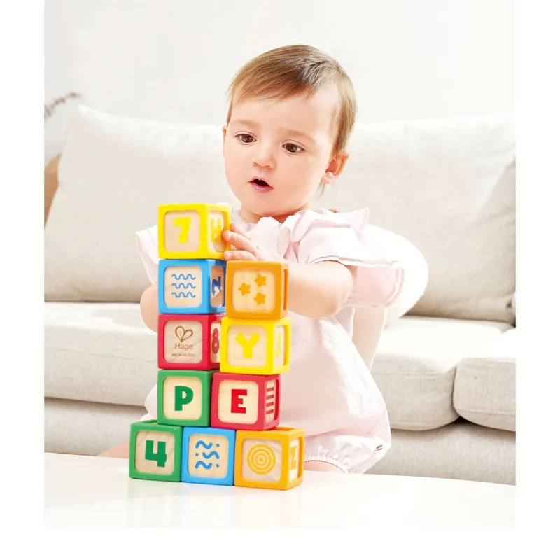 Hape Hape Spielsteine ABC, Mehrfarbig, – Produktbild 2 von 3