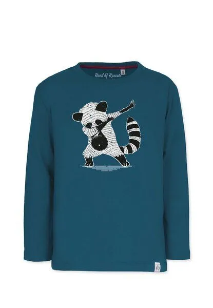 Band of Rascals Band of Rascals Dab Longsleeve, Dark-petrol, – Produktbild 2 von 4