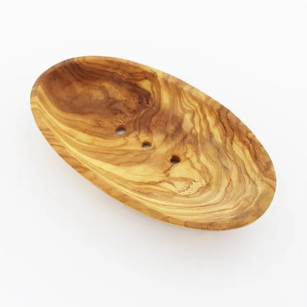 Mitienda Shop Mitienda Shop Seifenschale aus Olivenholz oval – Produktbild 2 von 3