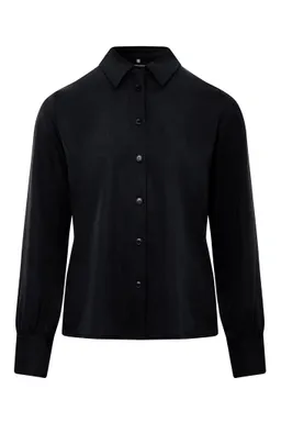 KOMODO KOMODO Damen vegan Bluse Kenji Schwarz – Produktbild 1 von 1