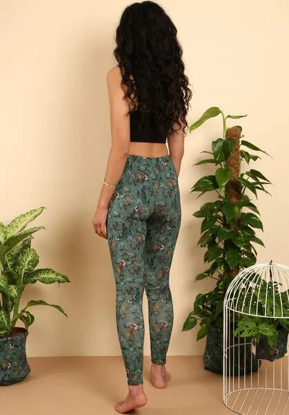 Die rote Zora Die rote Zora Leggins Ginkgo Birds – Produktbild 4 von 4
