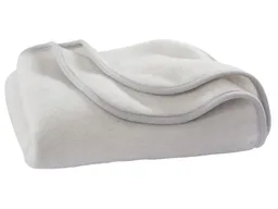 Cosilana Cosilana Babydecke Wolle-Baumwolle Fleece grau Maße 75 x 100 cm – Produktbild 1 von 1