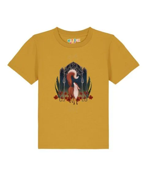 watabout.kids watabout.kids T-Shirt Kinder Der wunderschöne Fuchs, Ochre, – Produktbild 1 von 2