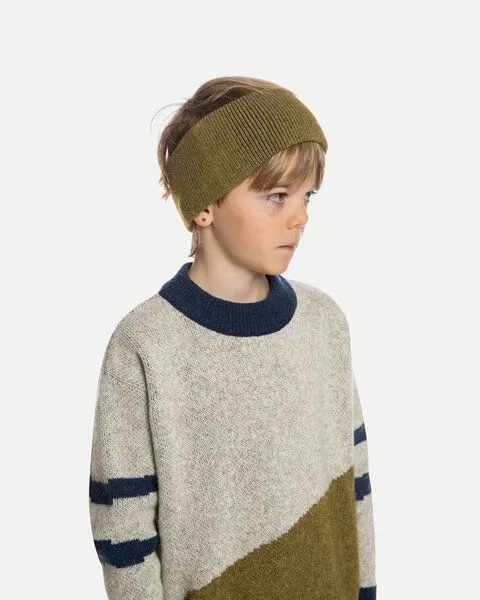 MATONA Matona Stirnband | Knitted Headband | aus Wolle und Baumwolle | GOTS-zertifiziert, Pear, – Produktbild 1 von 3