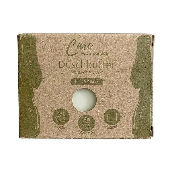 pandoo pandoo Duschbutter Dreamy Care 100g - Dreamy Care - Naturkosmetik – Produktbild 2 von 4