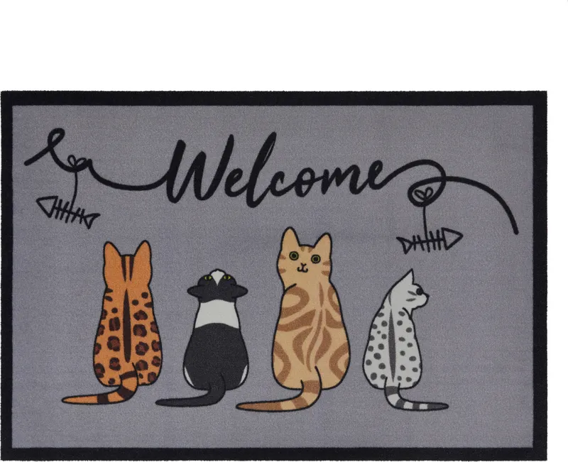 Witt Fußmatte, Katze, – Produktbild 1 von 3