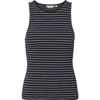 Basic Apparel Basic Apparel LUDMILLA Top aus Bio-Baumwolle, Schwarz-weiss gestreift, – Produktbild 1 von 1