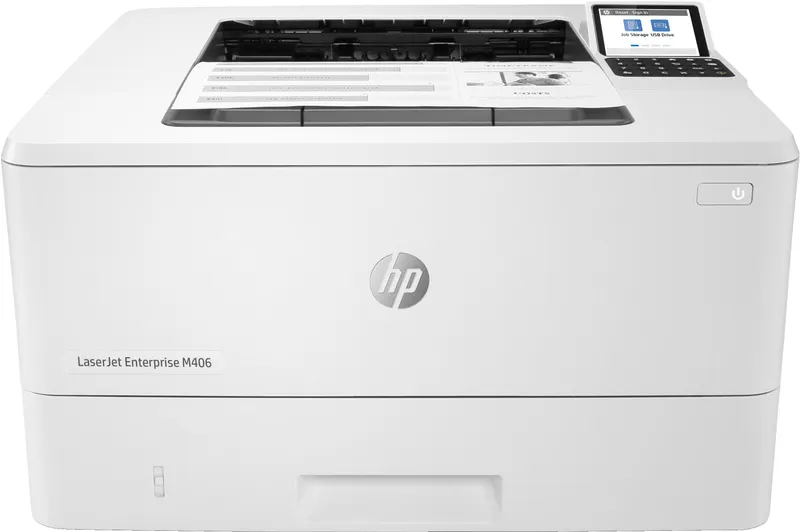 HP HP LaserJet Enterprise M406dn s/w Laserdrucker | 3pz15a#b19 | – Produktbild 2 von 3