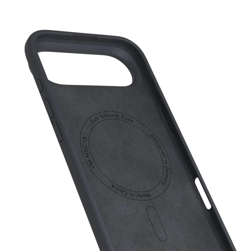 VONMÄHLEN VONMÄHLEN Soft Silikon Case für iPhone Air Navy – Produktbild 2 von 4