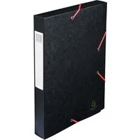 Exacompta Exacompta Archivbox "Cartobox" schwarz, Rückenbreite 4 cm – Produktbild 1 von 1