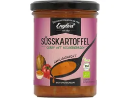 Englert Feinkost Feinkost Englert Bio-Süßkartoffel-Curry mit Kichererbsen, vegan, 390 g – Produktbild 1 von 1