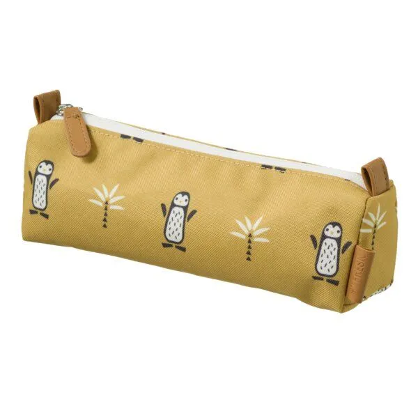 Fresk Fresk Federmäppchen für Kinder – 22 × 6 × 7 cm, aus recyceltem PET, Pinguin, – Produktbild 1 von 1