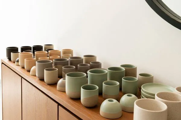 Originalhome Originalhome ReClay Stabkerzenhalter – 2er-Set, Latte-beige, – Produktbild 2 von 4