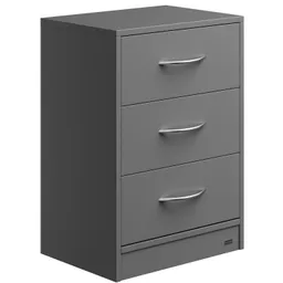 Casaria® Nachttisch Eloise Anthrazit 54x39x28cm – Produktbild 1 von 1