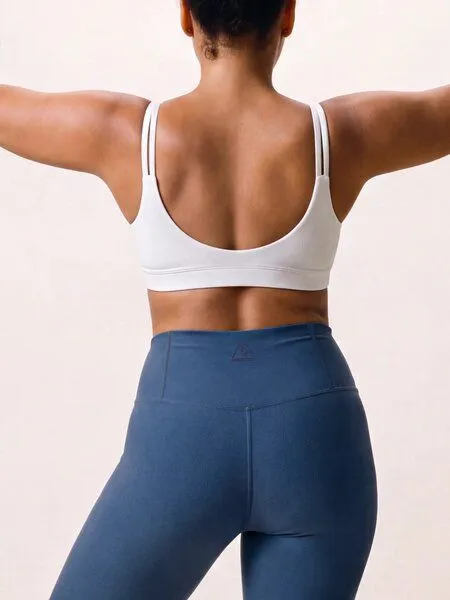 nice to meet me nice to meet me Breathe Bra, White, – Produktbild 4 von 5