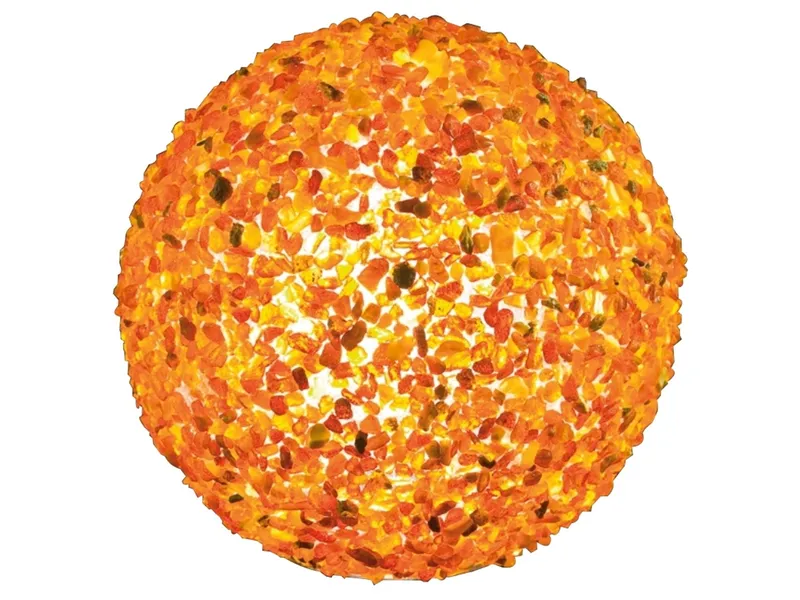 Wagner Life Design Wagner Life Design Bernsteinlampe Kugel Höhe ca. 22,5 cm, Ø 20 cm – Produktbild 1 von 2