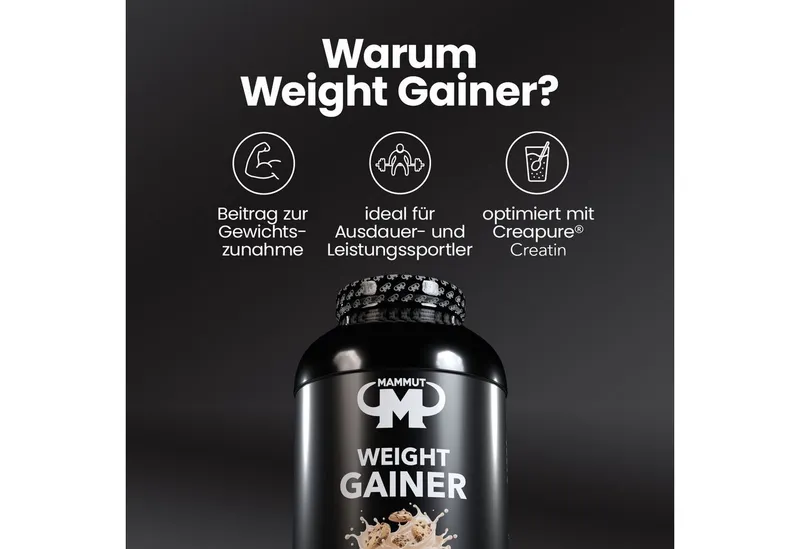 Mammut Nutrition Mammut Nutrition 4,5 kg Weight Gainer Bundle Pulver, 4500 g – Produktbild 3 von 8