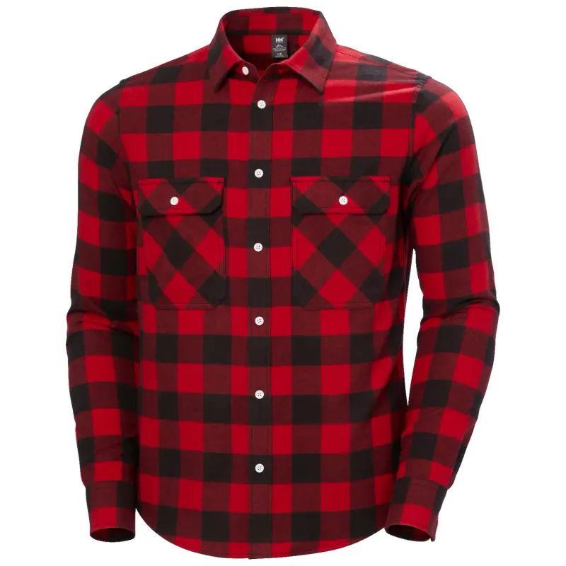Helly Hansen Langarmhemd aus Flanell Helly Hansen Lokka, Rouge, – Produktbild 1 von 1
