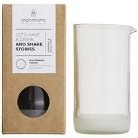 Originalhome Originalhome Upcycling-Glaskaraffe aus Bierflaschen in 2 Farben – Produktbild 1 von 1