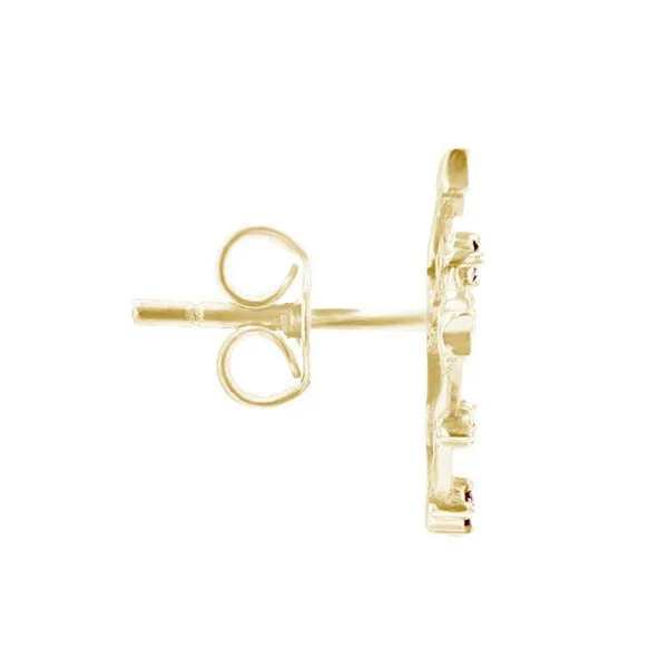 Eppi Eppi Goldener Ohrring mit Sternzeichen Leo, Gold, – Produktbild 2 von 2
