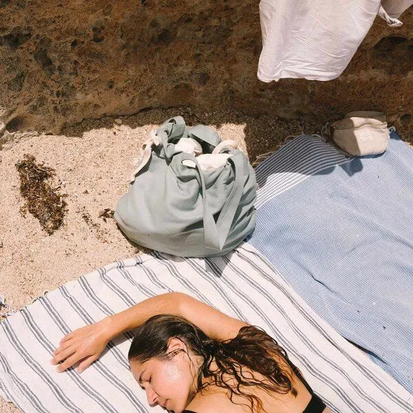 Marin et Marine Marin et Marine Coquillage Bag Tragetasche, Sand, – Produktbild 3 von 4