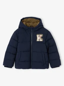 Vertbaudet Jungen Steppjacke mit Kapuze und Fleecefutter – Produktbild 1 von 1