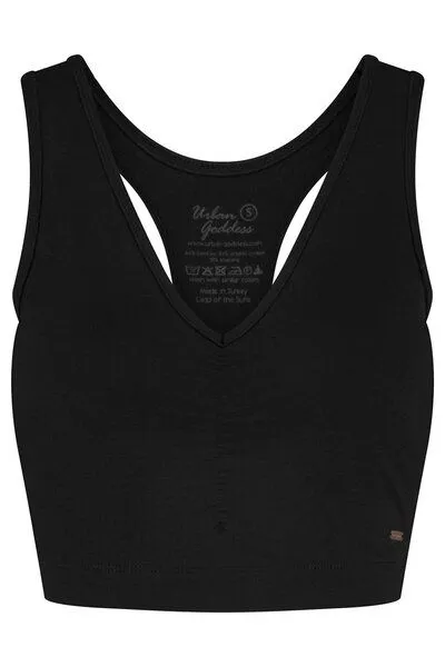 Urban Goddess Urban Goddess Anjea Yoga Sport-BH, Onyx black (schwarz), – Produktbild 4 von 4
