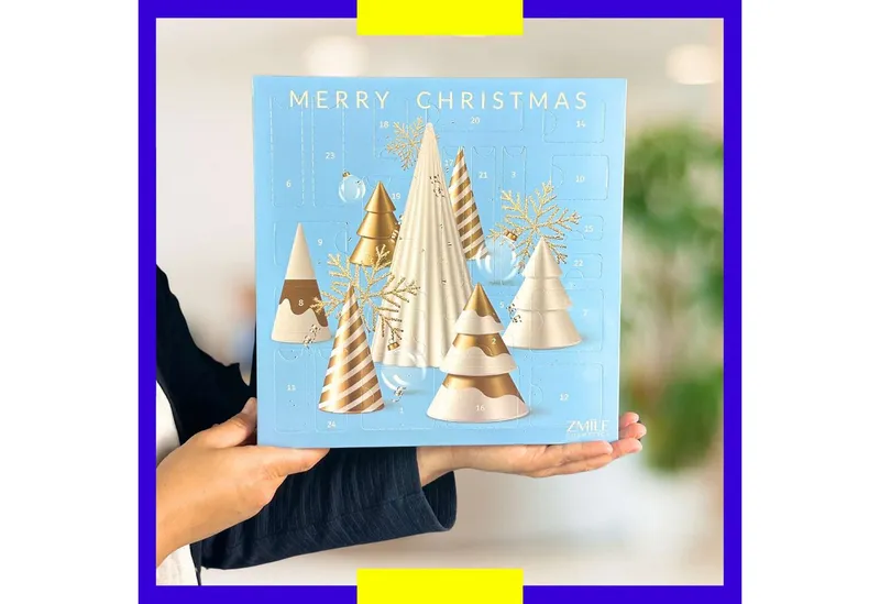 ZMILE COSMETICS Kosmetik-Adventskalender Beauty Adventskalender 3D Christmas Trees – Produktbild 5 von 5