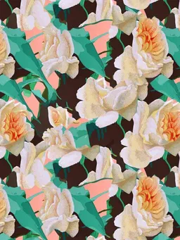 Photocircle Photocircle Poster / Leinwandbild - Tropical & White Blossom – Produktbild 1 von 1