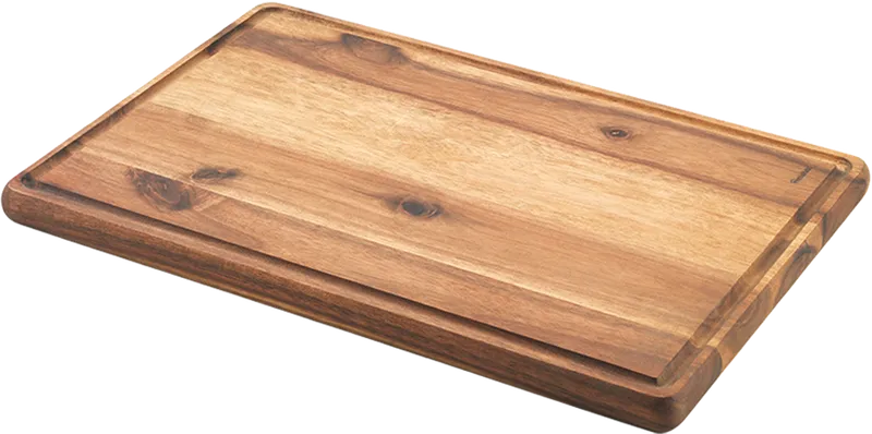 Metaltex Metaltex Schneidebrett rechteckig aus Akazienholz 39 x 26 x 2 cm, Braun, – Produktbild 2 von 4