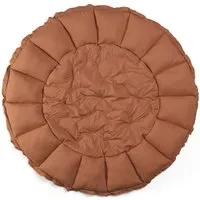 play&go 3-in-1 Krabbeldecke, Nestchen, Aufbewahrung Bio-Baumwolle braun Durchmesser ca. 130 cm – Produktbild 1 von 1