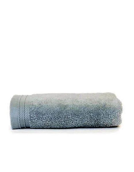 The One Towelling® The One Towelling® 3er Set Handtuch schweres Frottee 550gr/m² 50 x 100cm Bio Baumwolle, Silver grey, – Produktbild 1 von 1