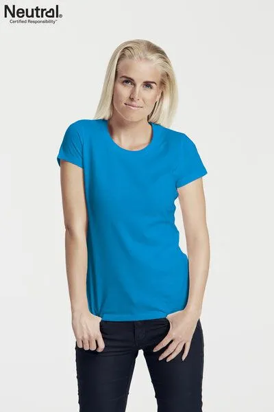 Neutral® - 3FREUNDE Neutral® - 3FREUNDE Frauen Fit T-Shirt, Sapphire, – Produktbild 3 von 3