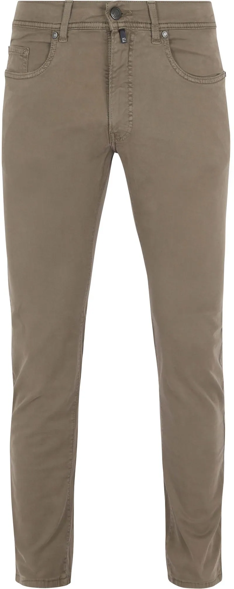 Pierre Cardin Pierre Cardin Hose Lyon Tapered Taupe - Größe W 42 - L 32, Taupe, – Produktbild 1 von 5