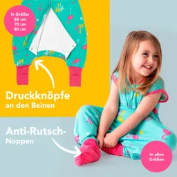 schlummersack Schlummersack Schlafsack mit Füßen 1.0 Tog – Produktbild 1 von 1