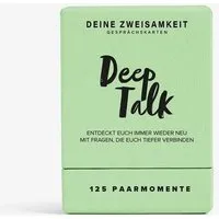 DEINE ZWEISAMKEIT DEINE ZWEISAMKEIT GESPRÄCHSIMPULSE "DEEP TALK" | FÜR PAARE – Produktbild 1 von 1