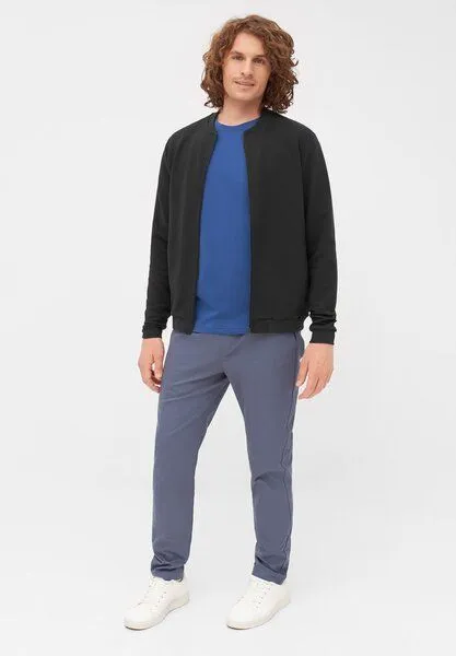 Givn Berlin Givn Berlin Blouson CARTER aus Bio-Baumwolle (Rib), Black (rib), – Produktbild 2 von 4
