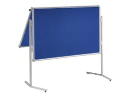 Maul MAUL Moderationswand 'MAULpro' klappbar mit Textiloberfläche blau 150 x 120 cm – Produktbild 1 von 1