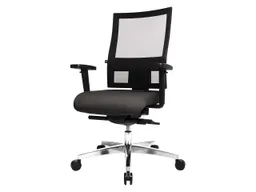 Topstar Topstar Bürodrehstuhl "Sitness 60" mit Armlehnen anthrazit – Produktbild 1 von 1