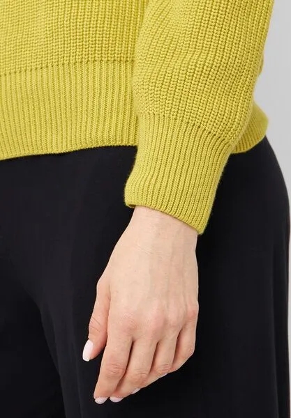 Givn Berlin Givn Berlin Aria vegan Strickpulli Bio-Baumwolle, Dusty lime, – Produktbild 3 von 4