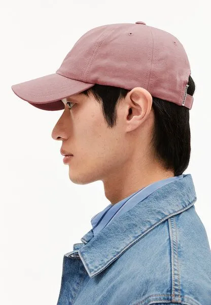 ARMEDANGELS ARMEDANGELS YENAAS BOLD Unisex Kappe aus Bio-Baumwolle, Light berry, – Produktbild 2 von 4