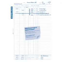Avery Zweckform Avery Zweckform Formularbuch '1756' Kassenbuch ECF – Produktbild 1 von 1