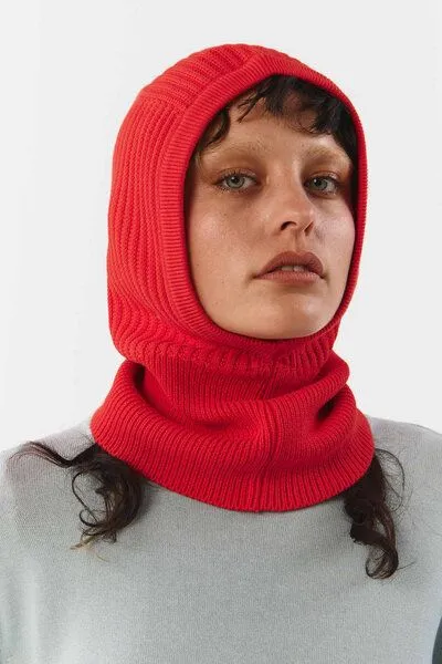 Suite 13 Lab Suite 13 Lab Regina Baumwoll-Balaklava, Rot, – Produktbild 1 von 2
