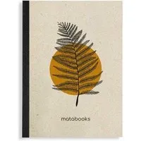 matabooks matabooks® Nachhaltiges A6 Notizbuch/Journal/Schreibblock aus Graspapier – Dahara – Produktbild 1 von 1
