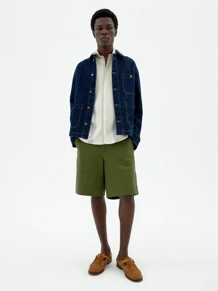 thinking mu thinking mu Miles - Kurze Hose Herren aus Bio-Baumwolle, Kenita (grün), – Produktbild 1 von 4