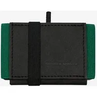 ANDERS & KOMISCH ANDERS & KOMISCH Kleiner Geldbeutel mit Münzfach - MINI PRO Wallet Schwarz, Schwarz/grün, – Produktbild 1 von 1