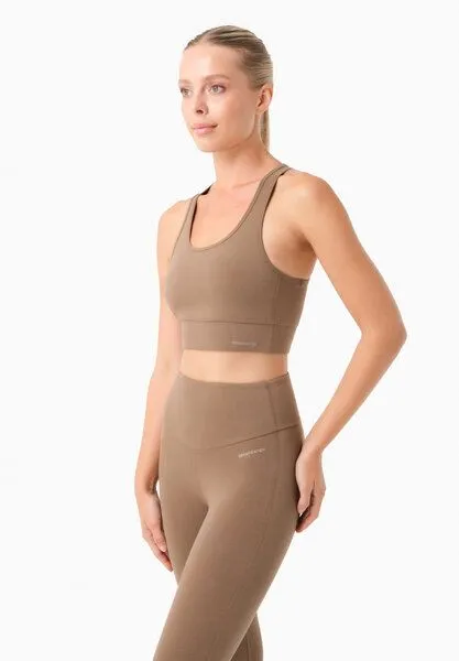 ORGANICATION ORGANICATION BIANNCA | Bralette aus Bio-Baumwolle, Gravel, – Produktbild 1 von 5
