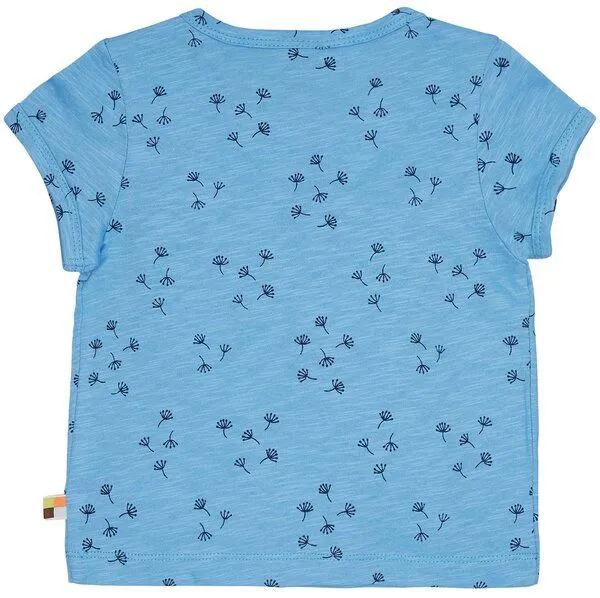 loud + proud loud + proud Babys & Kinder Tunika Slub Jersey mit Druck, GOTS-zertifiziert, Basin(blau), – Produktbild 1 von 2