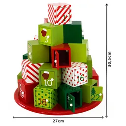 Casaria® Casaria Adventskalender Geschenkeberg – Produktbild 1 von 1
